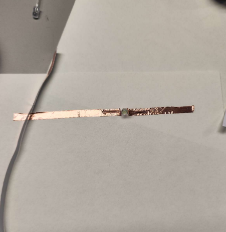 This is my research on the positive and negative poles of the light bulb.