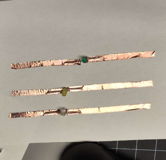 This is my research on the positive and negative poles of the light bulb.