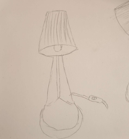 This is the front view I drew.