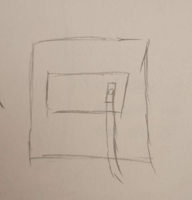 This is the side view I drew.