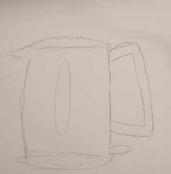 This is the front view I drew.