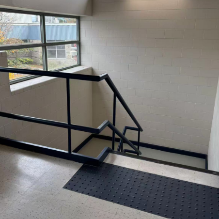 In the first workshop activity, my group and I went to shoot three distinctive campus spaces.  The third space is a corner of a staircase, bathed in natural light. It is a passageway for people, but some people like this space because of its tranquility and naturalness, and they are willing to use it as a place to rest and gather with friends when no one is around.