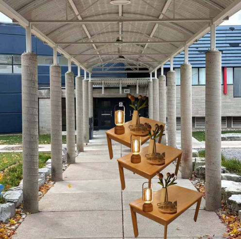 This is my idea for adding some elements to the selected space in Workshop 2. The first one is that I hope to add tables to the corridor, changing the original two-way passage into a one-way one. My aim is to add tables in the corridor to provide a place for people to rest outdoors.<div class='container'><iframe class='responsive-iframe' src='https://www.youtube.com/embed/tgbNymZ7vqY'></iframe></div>