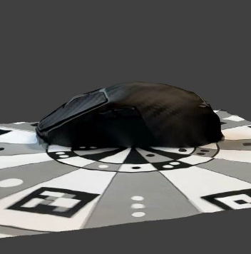 This is the modeling obtained after scanning with Scaniverse.