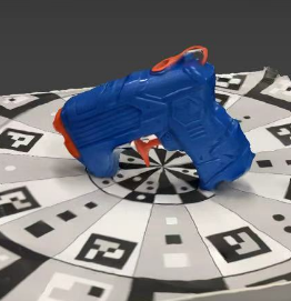 This is the modeling obtained after scanning with Scaniverse.