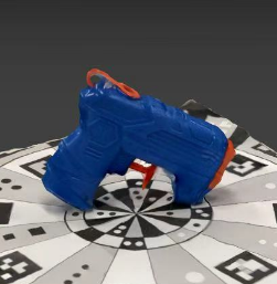 This is the modeling obtained after scanning with Scaniverse.