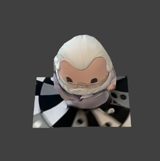 This is the modeling obtained after scanning with Scaniverse.